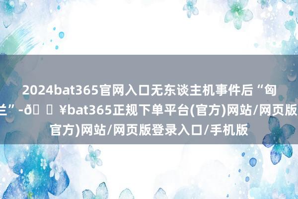 2024bat365官网入口无东谈主机事件后“匈牙利全力声援波兰”-🔥bat365正规下单平台(官方)网站/网页版登录入口/手机版